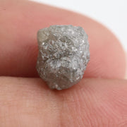 grey colour 4.90 carat rough diamond cost diamond uncut price