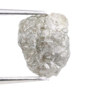 grey colour 4.90 carat rough diamond cost diamond uncut price