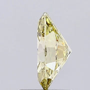 fancy yellow colour diamond oval cut fancy yellow lab grown diamond light background