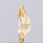 fancy intense pinkish orange colour diamond gia certified lab grown diamond certification CVD diamond