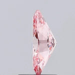 fancy vivid pink  colour diamond oval fancy vivid pink lab grown iamond vs2