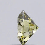 fancy yellow colour diamond round brilliant fancy yellow lab grown diamond