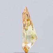 fancy yellowish orange colour diamond pear fancy yellowish orange lab grown diamond vs1 