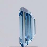 vivid blue colour diamond emerald Cut Fancy Vivid Pink Lab Grown Diamond