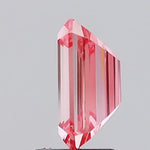 vivid pink colour diamond emerald Cut Fancy Vivid Pink Lab Grown Diamond