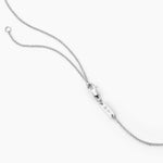 Sophisticated lab created gemstone necklace with polished finish and radiant gemstone