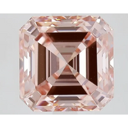 3.03 Ct Fancy Intense Pink Asscher Cut Lab Grown Diamond High-End Luxury Investment Sparkle