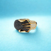 Natural diamond ring for men featuring a bold and elegant design with a sparkling real diamond, perfect for luxury and everyday wear