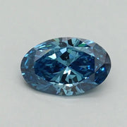 Fancy Vivid Blue Lab Grown Diamond Loose Stone Sparkling Luxury Jewelry