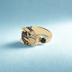 Natural diamond ring for men featuring a bold and elegant design with a sparkling real diamond, perfect for luxury and everyday wear