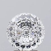 2.79 Ct fancy white round cut lab grown diamond with brilliant sparkle elegant luxury loose stone for fine jewelry design