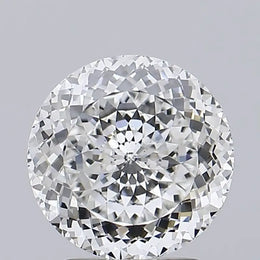 2.03 Ct fancy light brown round cut lab grown diamond with classic brilliance and warm elegant sparkle