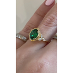 White gold diamond ring with premium sparkling engagement design