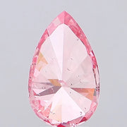 fancy vivid pink colour diamond pear cut fancy vivid pink lab grown diamond i1