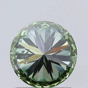vivid green colour diamond round fancy vivid green lab grown diamond si2 igi