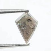 0.91 ct kite cut natural diamond loose gemstone, elegant sparkling diamond for custom jewelry design, unique shape fine gem