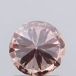 brown pink colour  diamond round fancy brown pink lab grown diamond vs2