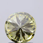 fancy intense greenish yellow colour diamond round fancy intense greenish yellow lab diamond igi