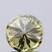 fancy intense greenish yellow colour diamond round fancy intense greenish yellow lab diamond igi