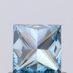 fancy vivid blue colour diamond cvd lab grown diamonds princess brilliant blue vs1
