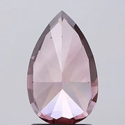 deep pink colour diamond pear shaped fancy deep pink lab grown diamond vs1