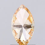 fancy intense pinkish orange colour diamond gia certified lab grown diamond certification CVD diamond