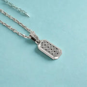 Gold pendant for men designed with modern pendant necklace and luxury pendant detailing.