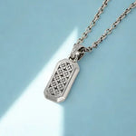 Gold pendant for men designed with modern pendant necklace and luxury pendant detailing.