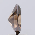 fancy deep brown colour diamond igi certified lab grown diamonds IGI report verify vs2