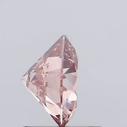 brown pink colour  diamond round fancy brown pink lab grown diamond vs2