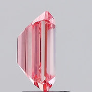 vivid pink colour diamond emerald Cut Fancy Vivid Pink Lab Grown Diamond