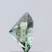 vivid green colour diamond round fancy vivid green lab grown diamond si2 igi