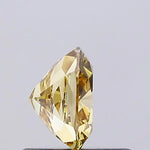 fancy yellow colour diamond cushion cut fancy yellow lab grown diamond igi