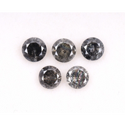 grey natural salt and pepper diamond ring and engagement ring design