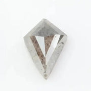 0.91 ct kite cut natural diamond loose gemstone, elegant sparkling diamond for custom jewelry design, unique shape fine gem