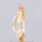 fancy intense pinkish orange colour diamond gia certified lab grown diamond certification CVD diamond