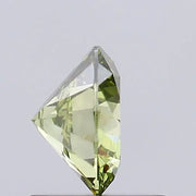 fancy intense yellowish green diaomnd round brilliant fancy intense yellowish green lab diamond