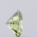 fancy light greenish yellow colour diamond round brilliant fancy light greenish yellow lab grown diamond
