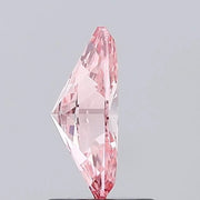 fancy vivid pink  colour diamond oval fancy vivid pink lab grown iamond vs2