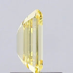 intense yellow colour diamond emerald cut fancy intense yellow lab grown diamond