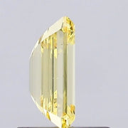 intense yellow colour diamond emerald cut fancy intense yellow lab grown diamond
