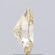 light brownish yellow colour diamond  oval light brownish yellow lab grown diamond i1 light background