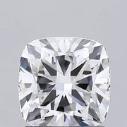 1.09 Ct Cushion Cut Lab Grown Diamond Loose Stone Sparkling Blue-White Premium Gem