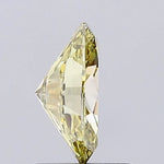 fancy yellow colour diamond oval cut fancy yellow lab grown diamond light background