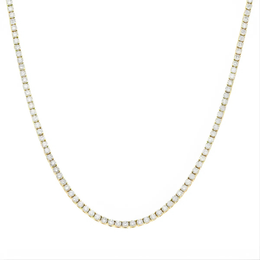 9.67 Ct Various different kinds of gold chains in assorted link styles.