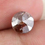0.90Ct Brown - Red Colored Diamond Round Cut Diamond Use For Fine Jewerly Loose Stone 