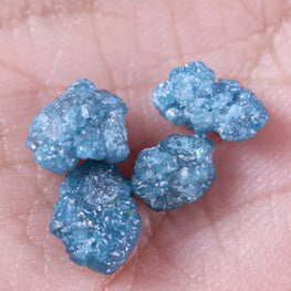 Shop - Natural Uncut Blue Color 6.38 Carat Rough Diamond Lot