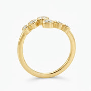 Victorian vintage engagement rings with romantic antique luxury design