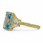 Big diamond rings with sparkling luxury diamonds and bold design
