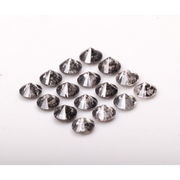 engagement salt and pepper diamond ring and imperfect diamond collection grey color round cut diamond 